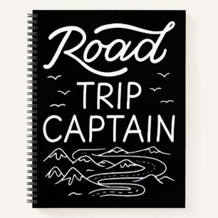 Road Trip Captain I - Wohnmobil-Pilot Camping-Urla Notizbuch