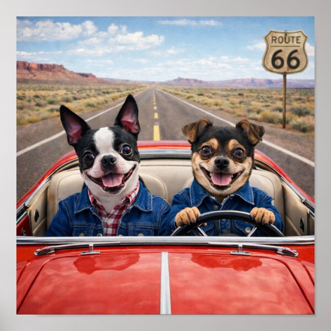 "Road Trip" Poster (Vorne)