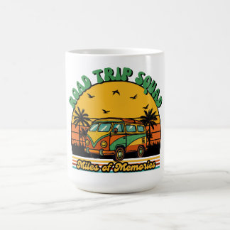 Road Trip Squad Kaffeetasse | Retro 70er Reisebech