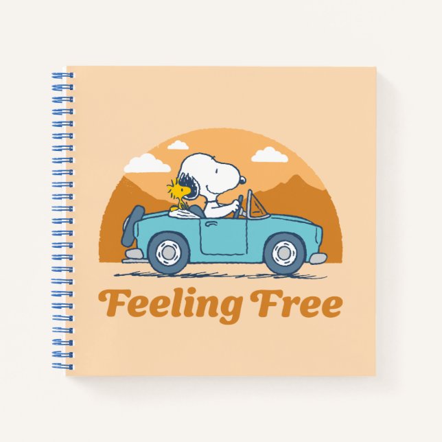 Road Trippin | Erdnüsse Gefühl kostenlos Notizbuch (Vorderseite)