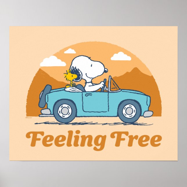 Road Trippin | Erdnüsse Gefühl kostenlos Poster (Vorne)