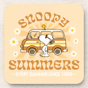 Road Trippin Erdnüsse Snoopy Summers Getränkeuntersetzer