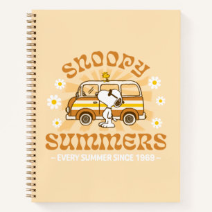 Road Trippin   Erdnüsse Snoopy Summers Notizbuch