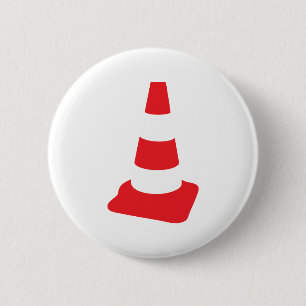 roadmarker Verkehrs-Kegelstraßenarbeiten Button
