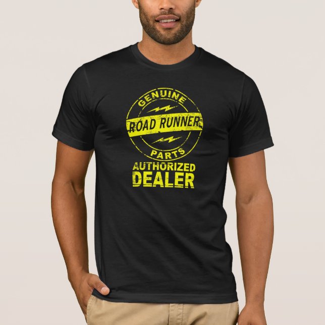 Roadrunner-echtes Teil-Logo 2 T-Shirt (Vorderseite)