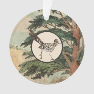 Roadrunner in der natürlicher ornament