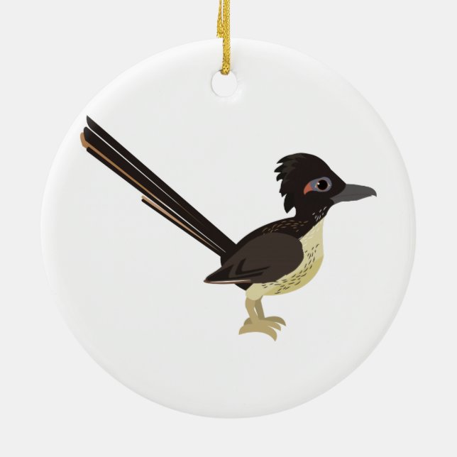 Roadrunner Keramikornament (Hinten)