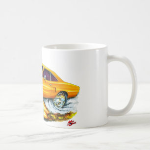 Roadrunner-Orangen-Auto 1970 Kaffeetasse