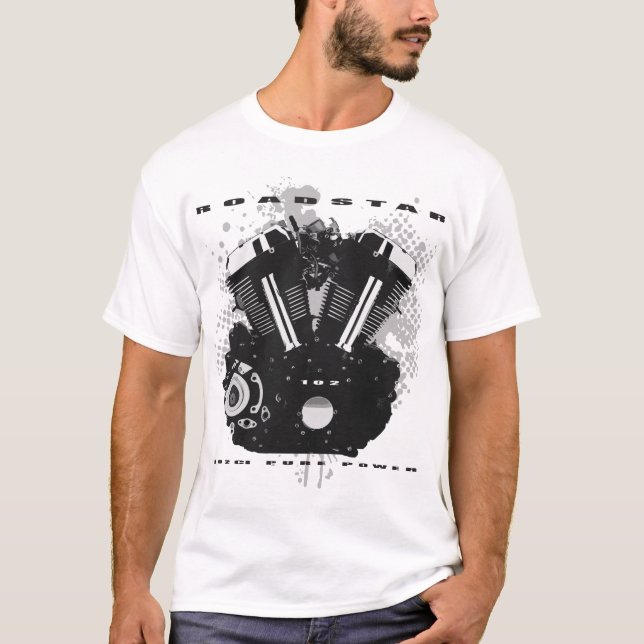 Roadstar reiner Power T-Shirt (Vorderseite)