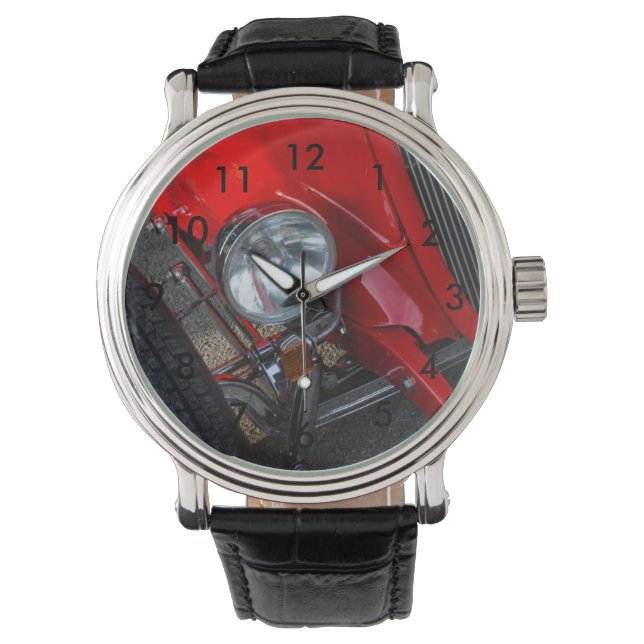 Roadster der 1930er Jahre Armbanduhr (Vorderseite)