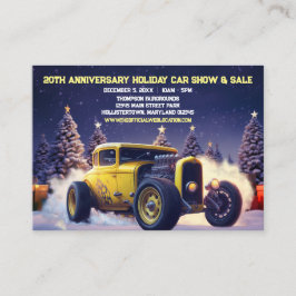 Roadster Frisierte Auto Auto Holiday Gift Business Visitenkarte