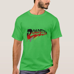 Roadster-Rennwagen Oldtimer-Retro-Mädchen T-Shirt