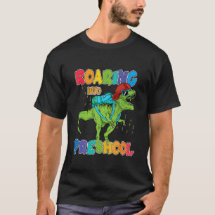 Roaming in Vorschultrex Dinosaurier zurück nach Sc T-Shirt