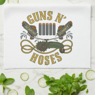 Roaming X Summit: Guns N' Hoses Nachbarschafts-Shi Geschirrtuch
