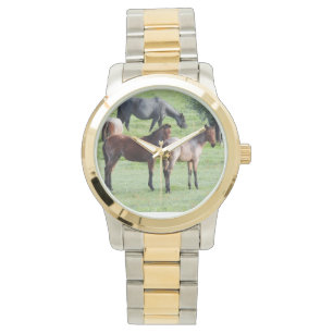 Roan-Fohlen-Uhr Armbanduhr