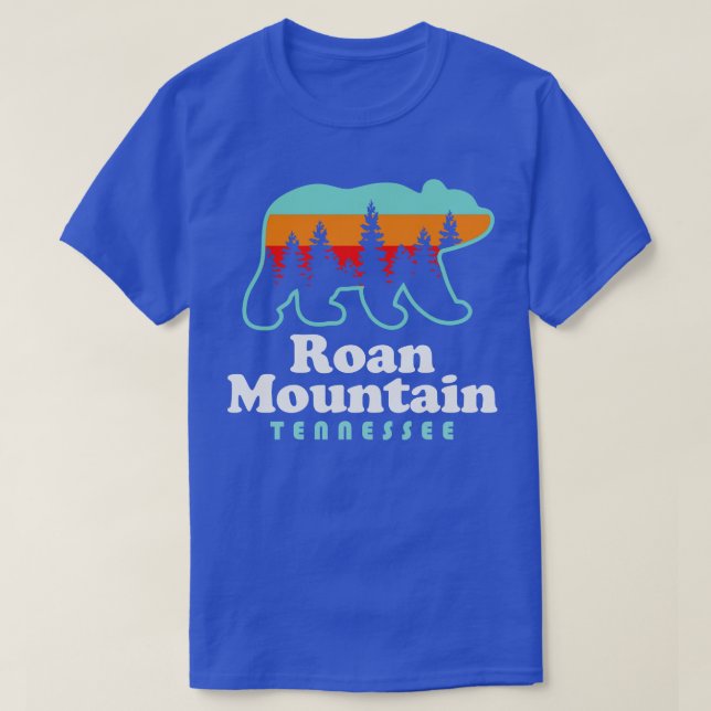 Roan Mountain Tennessee Roan Mountain Staat Park T-Shirt (Design vorne)