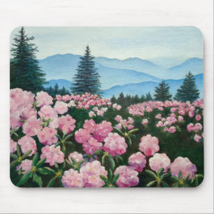 Roan Mt Rhododendron Fine Art Print Mouse Pad Mousepad