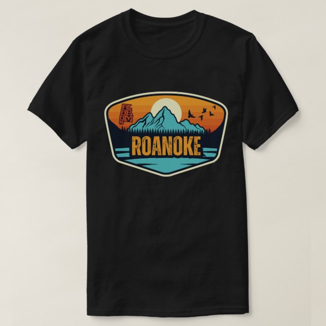 Roanoke, Alabama T-Shirt (Design vorne)