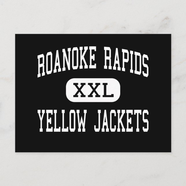Roanoke Rapids - Gelbe Jacken - Roanoke Rapids Postkarte (Vorderseite)