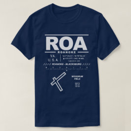 Roanoke - Regionalflughafen Blacksburg - ROA-T - S T-Shirt