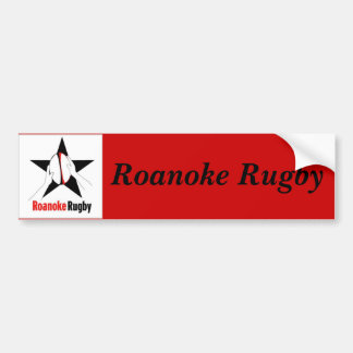 Roanoke-Rugby Autoaufkleber