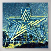 Roanoke Star Poster