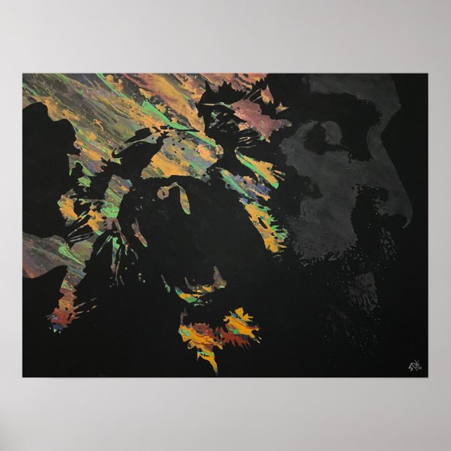 "Roar"-Druck Poster (Vorne)