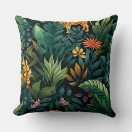 Roar & Exploration Rainforest Botanisch Kissen