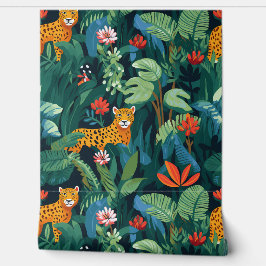 Roar & Exploration Rainforest Botanisch Tapete