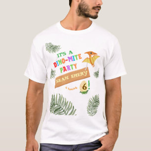 Roar in Color: Atemberaubender Dinosaurier T-Shirt