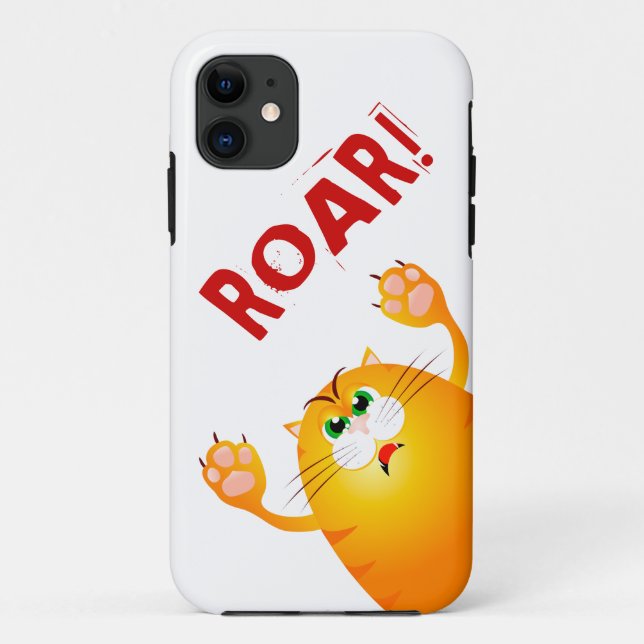 Roar! iPhone-Gehäuse Case-Mate iPhone Hülle (Rückseite)