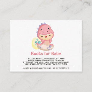 Roar It's a Dinosaur Baby Duschbücher für Baby Begleitkarte