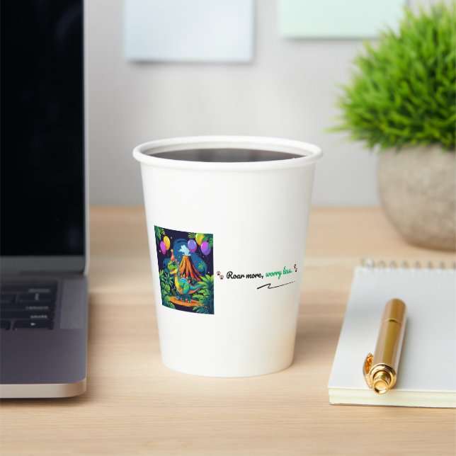 Roar More, Worry Less Cup Pappbecher (InSitu)