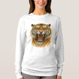 Roar of the Wild: Stärke in jedem Streifen T-Shirt