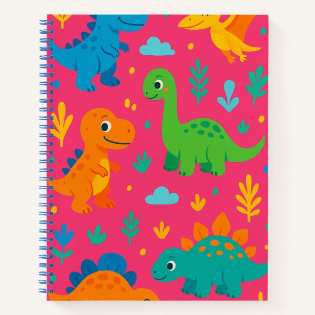 Roar & Write Spiral Notebook Notizbuch (Vorderseite)