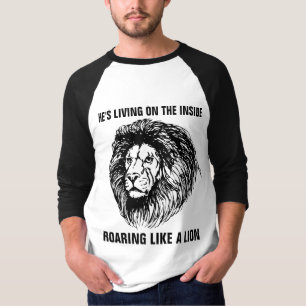 ROARANT COMME UN LION, T-shirts chrétiens