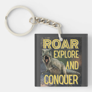 Roardinosaurier Schlüsselanhänger