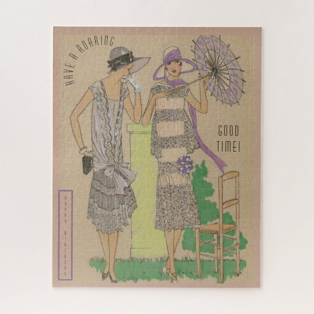 Roaring 20's Birthday Flappers (Vertikal)