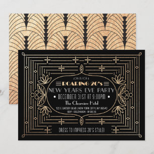 Roaring 20's New Year Party Einladung