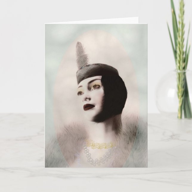 Roaring 20's Note Card Karte (Vorderseite)