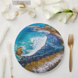 Roaring Bay am Nugget Point Pappteller