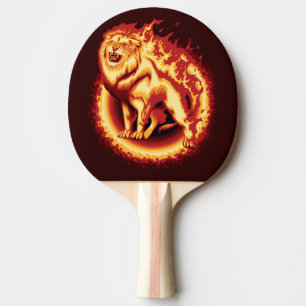 Roaring Fire Lion Tischtennis Schläger