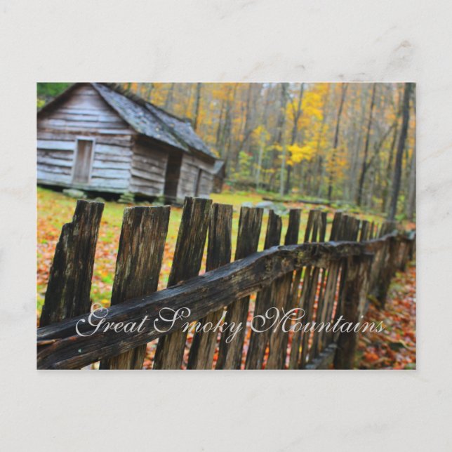 Roaring Fork Motor Trail Homestead Postkarte (Vorderseite)