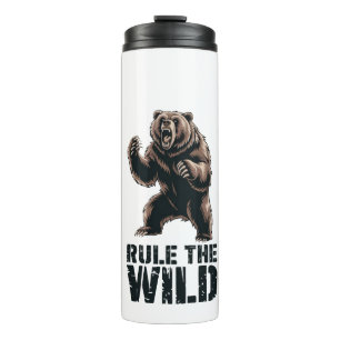 Roaring Grizzly Power Thermosbecher