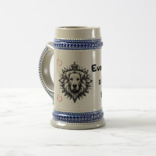 Roaring Hearts: Die Löwen in jedem Tuch zu verzier Bierglas
