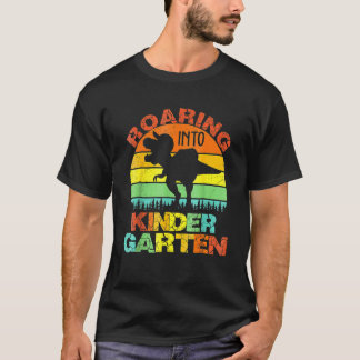 Roaring in den Kindergarten Dinosaurier Boys 1. T-Shirt