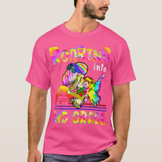 Roaring in der zweiten Klasse T Re Dinosaur Saurus T-Shirt