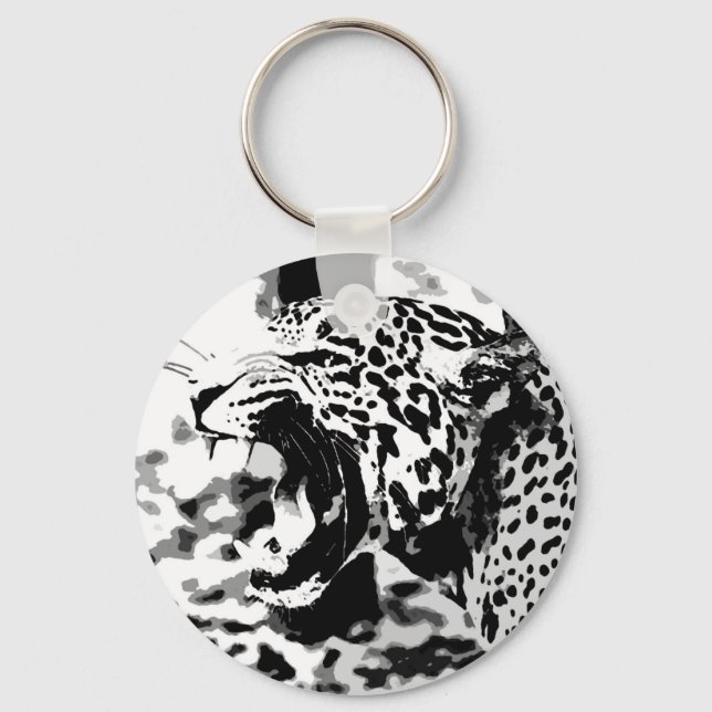 Roaring Jaguar Schlüsselanhänger (Vorderseite)