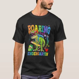 Roaring Kindergarten Dinosaurier zurück in die Sch T-Shirt