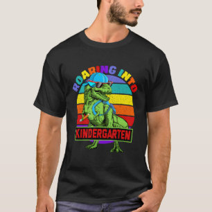 Roaring Kindergarten Dinosaurier zurück in die Sch T-Shirt